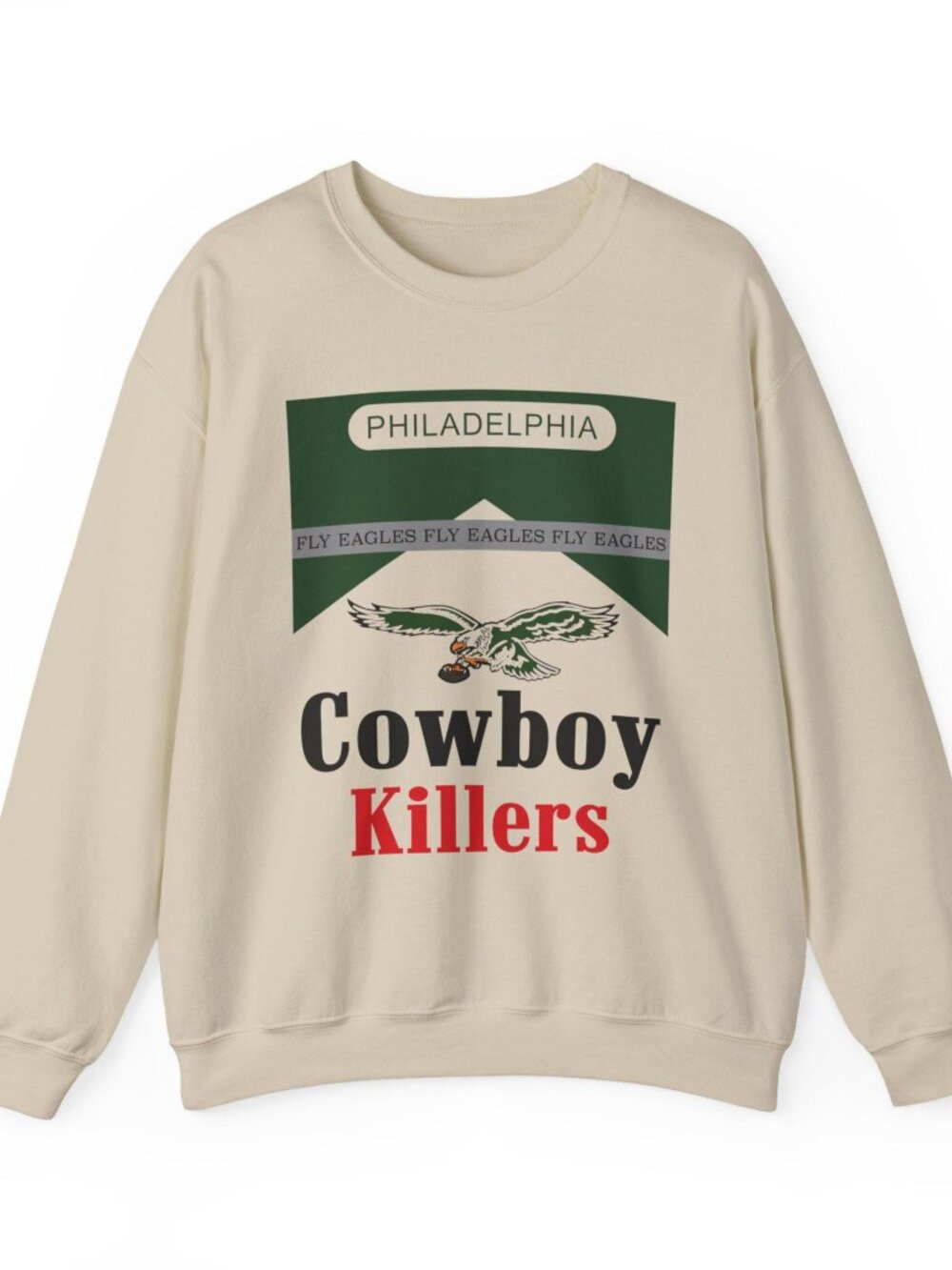 Cowboy Killers sweatshirt Philadelphia Eagles inspired crewneck shirt football